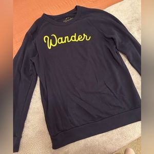 Navy Wander Sweatshirt